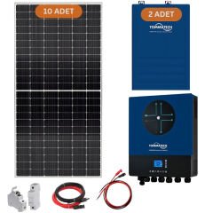 Yapı Solar TommaTech 11 Kw Lityum Akülü Hazır Solar Enerji Paketi