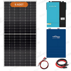 Yapı Solar 6.2 Kw Lityum Hazır Solar Enerji Paketi