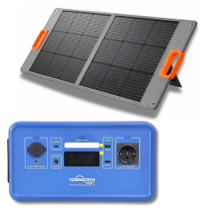 Tommatech 500 W Taşınabilir Güç Kaynağı Katlanabilir Panel Paketi