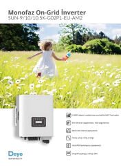 Deye 10 Kw Monofaze On-Grid İnverter