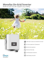 Deye 10 Kw Monofaze On-Grid İnverter