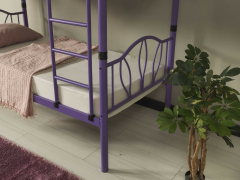 Papatya 90x190 Ve 90x200 Yatak Ölçülü Genç Çocuk Odası Metal Ranza Ve Karyola