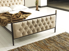 Pedesa Çift Kişilik Yatak Odası Ferforje Metal 140x190 140x200 150x200 160x200 180x200 Karyola