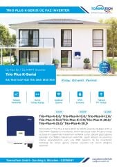 TommaTech Trio Plus K 10.0kW Üç Faz İnverter