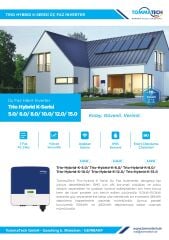 TommaTech Trio Hybrid K 6.0kW Üç Faz İnverter