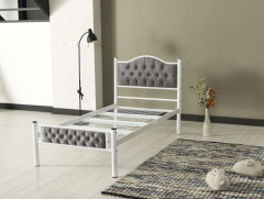 Milan 90x190 90x200 Tek Kişilik Genç-çocuk Odası Metal Karyola