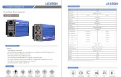 Lexron 1000W 24V Tam Sinüs Inverter