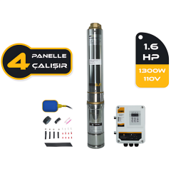 Mexxsun DC Pompa 1.6Hp / 1300W / 110V (4DC6-112-110-1300)