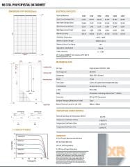 Lexron 295W Polikristal Güneş Paneli
