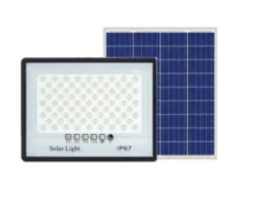 Lexron 100W Güneş Panelli Solar Led Projektör
