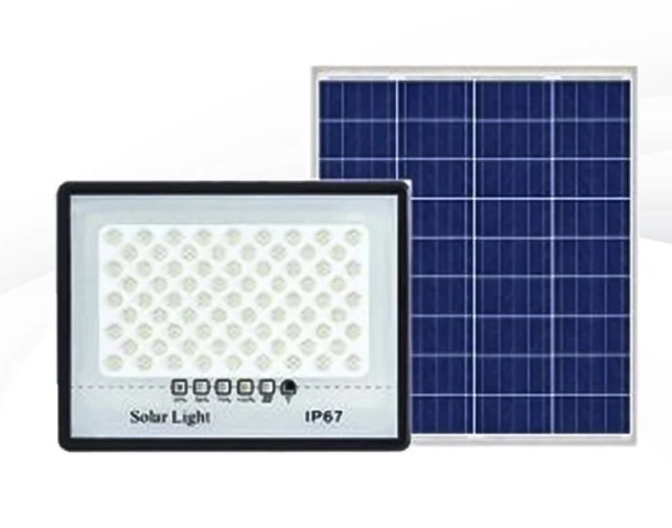 Lexron 200W Güneş Panelli Solar Led Projektör