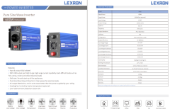 Lexron 12V 600W Tam Sinüs İnverter