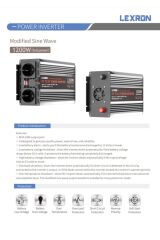 Lexron 12V 2000W Modifiye Sinüs İnverter