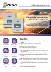 ORBUS 6.2 KW 48V PRO MPTT AKILLI İNVERTER (Wi-Fi / Parallenebilir)