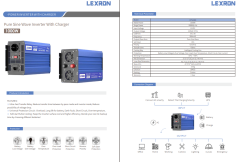 Lexron 12V 1000W Tam Sinüs UPS İnverter
