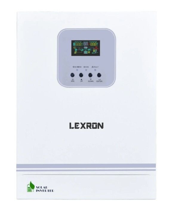 Lexron 12 V 1.6 KW Mppt 40-450 V DC Input Yüksek Voltaj Tam Sinüs Akıllı İnverter