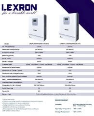 Lexron 12 V 1.6 KW Mppt 40-450 V DC Input Yüksek Voltaj Tam Sinüs Akıllı İnverter