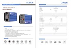 Lexron 12V 1000W Tam Sinüs Inverter