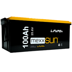 Mexxsun 25.6 V 100 AH Lityum Akü