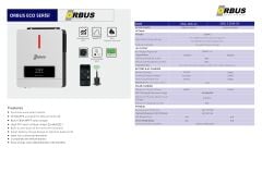 ORBUS 3 kW 24 V Mppt Akıllı İnverter 30-400 Vdc