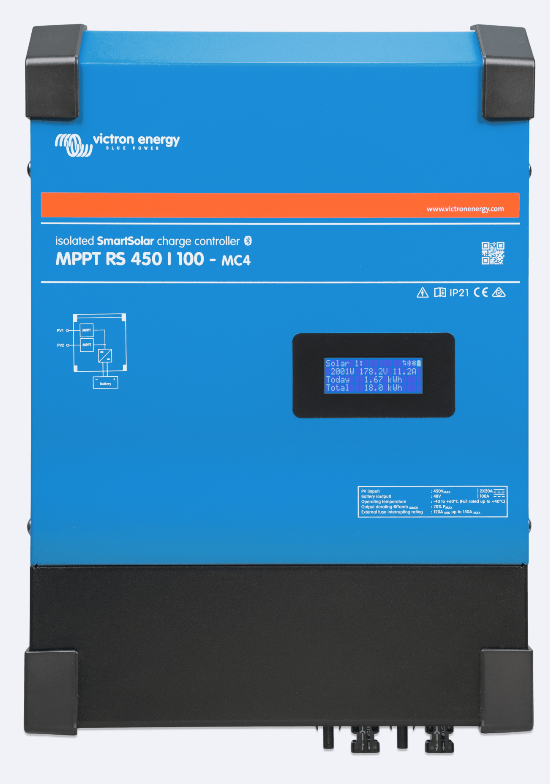 Victron Solar Şarj Kontrol Cihazı SmartSolar MPPT RS 450/100-MC4 Charge Controller (SCC145110512)