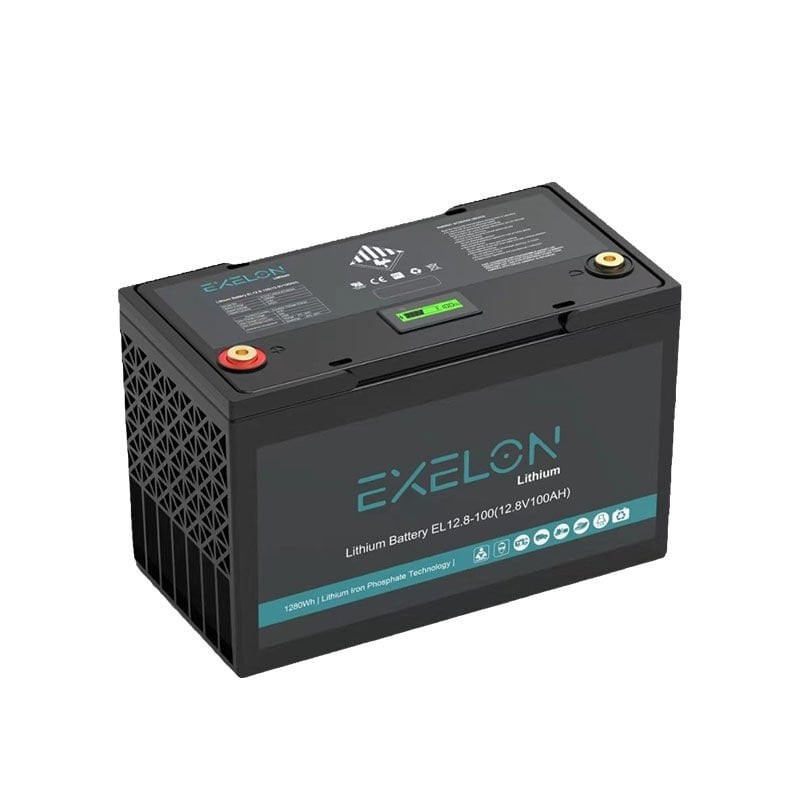 Exelon 12 V 100 AH Lityum Akü