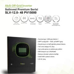 Solinved 12 kW 48 V Gordion Serisi MPPT Off-Grid Akıllı Inverter