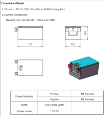 Exelon 12.8 V 100 Ah Lityum Akü