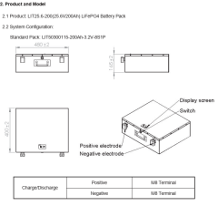 Exelon 25.6 V 200 Ah Lityum Akü Bluetooth Özellikli