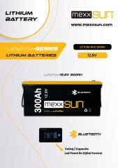 MEXXSUN 12,8V 300Ah 3840Wh Lityum Akü