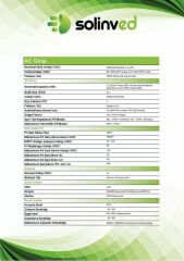 Solinved 1.2 kW 12V Gordion Serisi MPPT Off-Grid İnverter