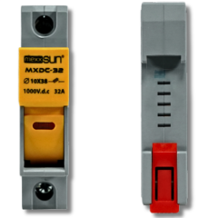 Mexxsun 20 Ah 1000 V DC Sigorta+ Sigorta Yuvası