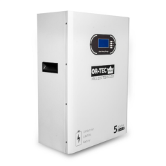 Ortec 51.2 V 100 Ah Truva Serisi Lityum LiFePO4 Batarya Duvar Tipi