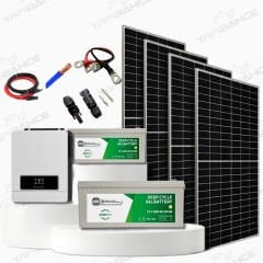 Yapısolar 3 Kw Mppt Solar Güneş Enerjisi Bağ Evi L Paketi