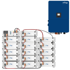 TommaTech 50 KW HV İnverter 60 KW HV Batarya Hibrit On Grid Paket Sistem