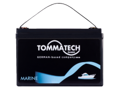 TommaTech 12.8 V 100 AH Marin Bluetooth Lityum Batarya