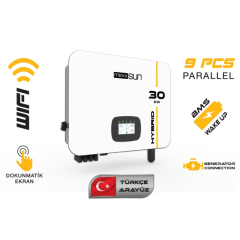 MEXXSUN 30 KW HV Hibrit Trifaze İnverter