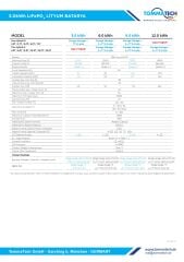 TommaTech Hightech Power 3kWh Lityum Batarya