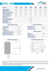 TommaTech 600 W 144 PM Half Cut Topcon Güneş Paneli