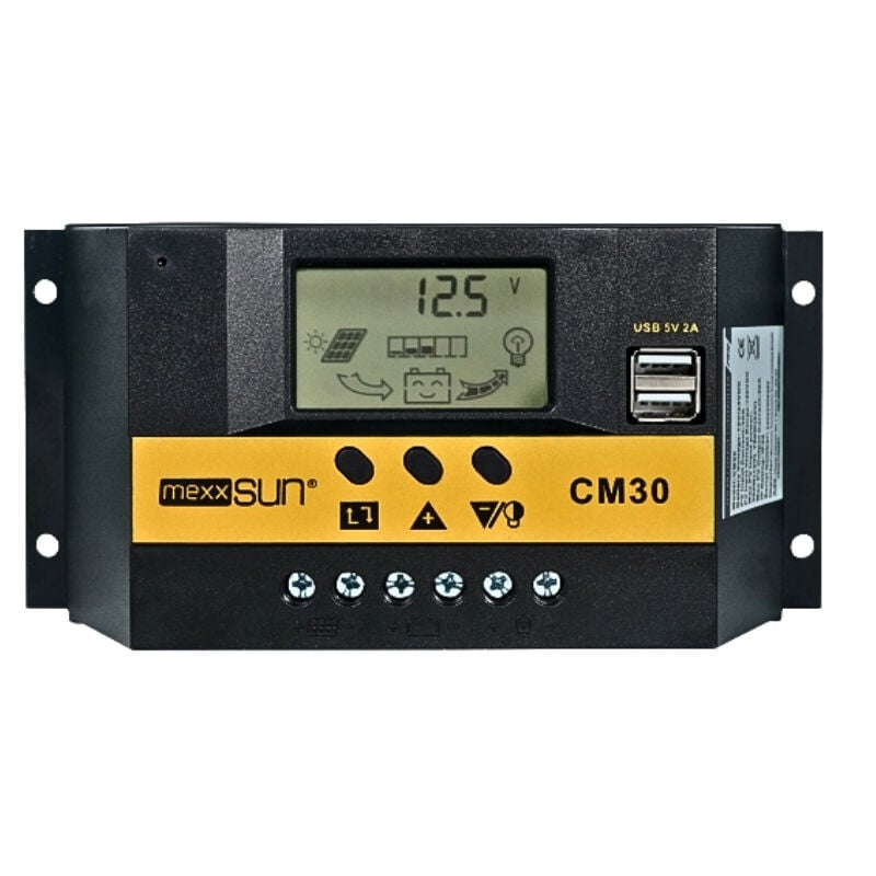 Mexxsun 30A Pwm Şarj Regülatörü 12/24V