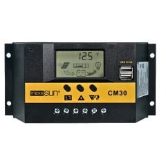 Mexxsun 30A Pwm Şarj Regülatörü 12/24V