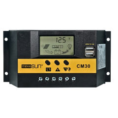 Mexxsun 30A Pwm Şarj Regülatörü 12/24V