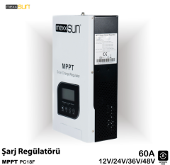 Mexxsun 12/24/48V 60A Mppt Şarj Regülatörü