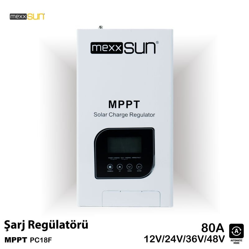 Mexxsun 12/24/48V 80A Mppt Şarj Regülatörü