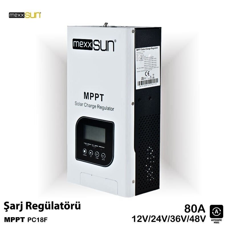 Mexxsun 12/24/48V 80A Mppt Şarj Regülatörü