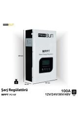 Mexxsun 12/24/48V 100A Mppt Şarj Regülatörü