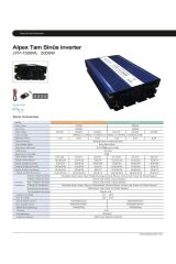 Alpex 2000 Watt 24 Volt Tam Sinüs İnverter