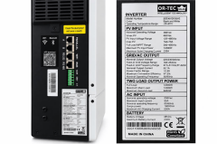 Ortec 12 kW 48 V MPPT Akıllı İnverter (Paralel /Wi-Fi)
