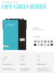 EXELON 13 KW 48 V MPPT AKILLI İNVERTER EMAX PRO (WİFİ)