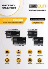 Mexxsun AC-DC 40 Amper Akü Şarj Cihazı 12V-40A
